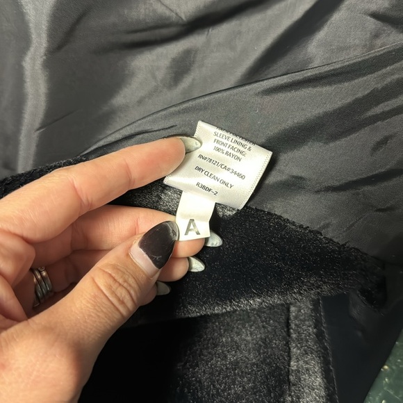 Eileen Fisher Funnel neck coat size Small - Picture 6 of 12